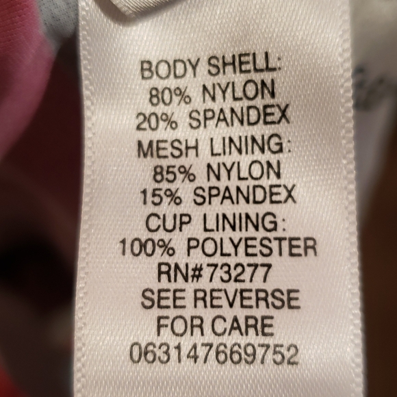 Croft and Barrow multicolor stripped tankini - Picture 5 of 5